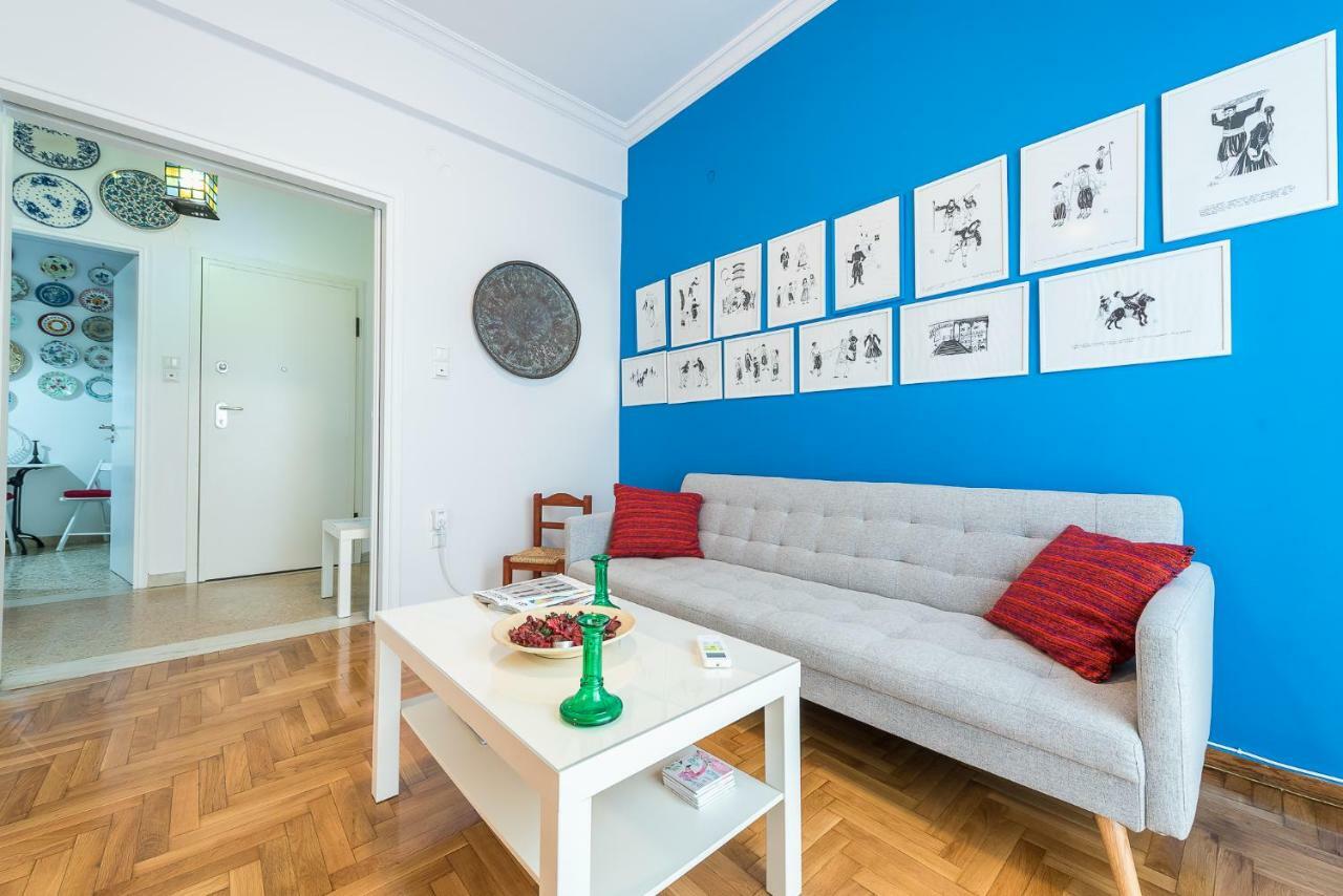 Athens Centre Flat 2 Min. From Evangelismos Metro Eksteriør bilde