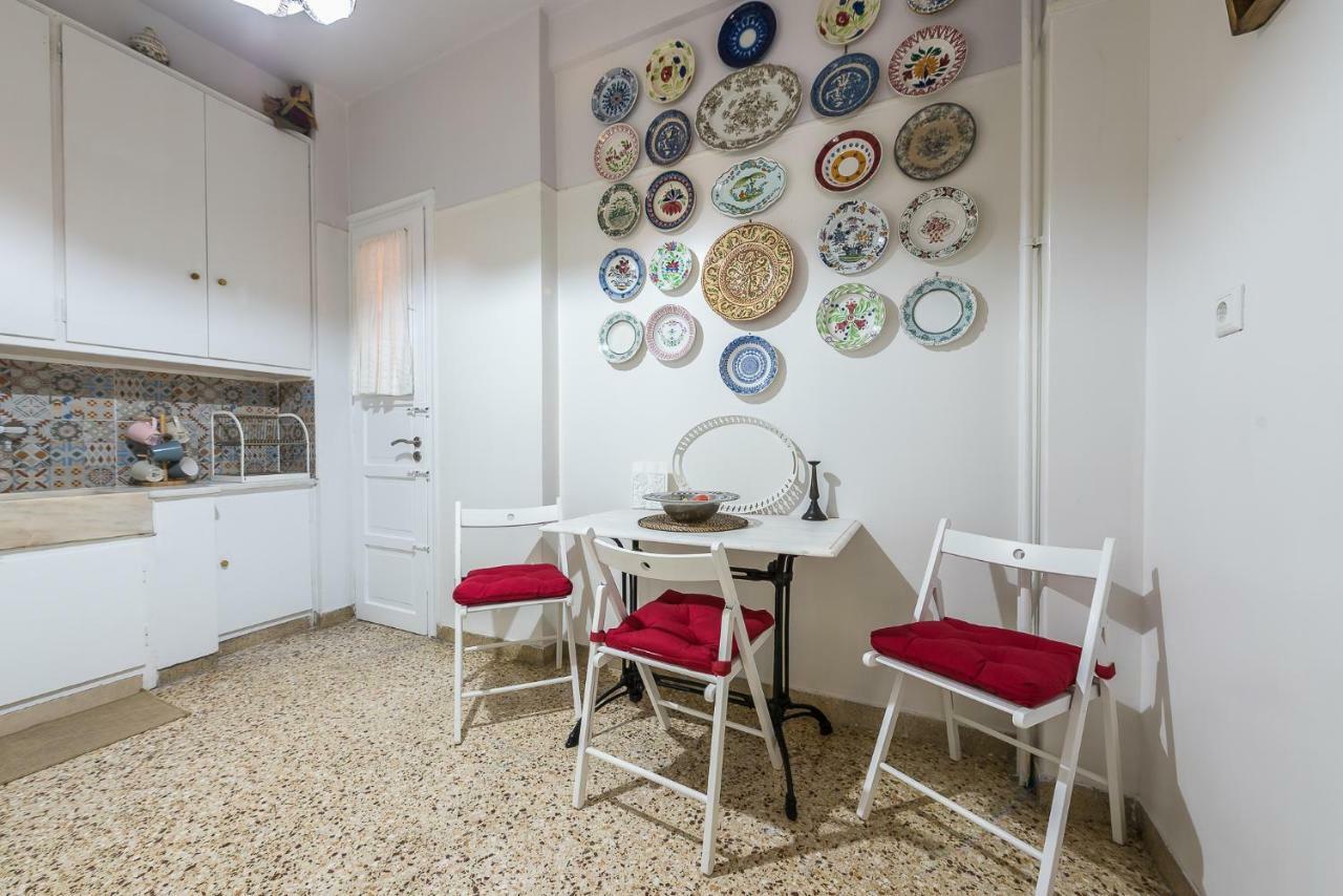 Athens Centre Flat 2 Min. From Evangelismos Metro Eksteriør bilde