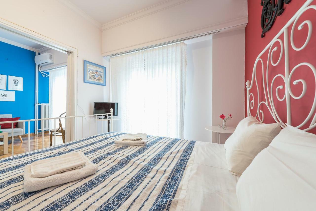 Athens Centre Flat 2 Min. From Evangelismos Metro Eksteriør bilde