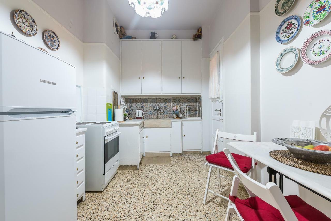 Athens Centre Flat 2 Min. From Evangelismos Metro Eksteriør bilde